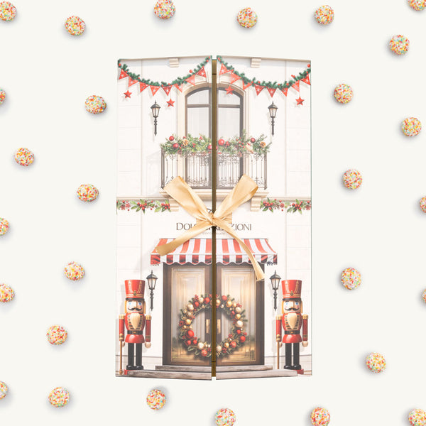 Calendario dell’Avvento al Cioccolato Artigianale – 24 Praline Gourmet