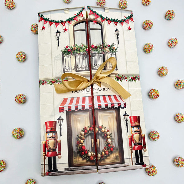 Calendario dell’Avvento al Cioccolato Artigianale – 24 Praline Gourmet